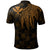 Hawaii Custom Polo Shirt Kanaka Maoli with Polynesian Wings (Golden) - Polynesian Pride