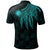 Marshall Islands Polo Polynesian Wings (Turquoise) - Polynesian Pride