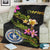 Northern Mariana Islands Polynesian Blanket - Plumeria Tribal - Polynesian Pride