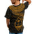 Guam Polynesian Custom T Shirt Guam Waves (Golden) - Polynesian Pride