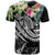 Guam Polynesian T Shirt Summer Plumeria (Black) - Polynesian Pride