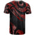 Yap Micronesia Custom T Shirt Polynesian Tattoo Red Version - Polynesian Pride