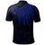 Tonga Polo Shirt Polynesian Wings (Blue) - Polynesian Pride