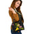 Tokelau Polynesian Shoulder Handbag - Plumeria Tribal - Polynesian Pride