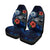 Federated States Of Micronesia Polynesian Car Seat Covers - Blue Turtle Hibiscus - Polynesian Pride