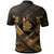 New Caledonia Polynesian Custom Polo Shirt Polynesian Gold Seal Camisole Hibiscus Style - Polynesian Pride