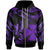 Wallis and Futuna Polynesian Zip Hoodie Polynesian Tattoo Purple Version Unisex Purple - Polynesian Pride