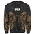 Fiji Polynesian Custom Personalised Sweater - Spirit Style Gold - Polynesian Pride