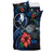 Yap Micronesia Bedding Set - Blue Turtle Hibiscus - Polynesian Pride