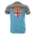 Fiji All Over T Shirt Fiji Coat of Arms Polynesian Horizontal Style - Polynesian Pride