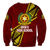 Tonga Vava'u High School Tongan Patterns Sweatshirt - LT12 - Polynesian Pride