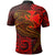 Polynesian Wallis and Futuna Polo Shirt Red Shark Polynesian Tattoo - Polynesian Pride