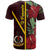 Vanuatu Polynesian T Shirt Tropical Flowers With Seal - Polynesian Pride