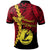 Papua New Guinea National Capital District Province Polynesian Custom Polo Shirt Tribal Wave Tattoo - Polynesian Pride