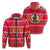 Vanuatu Christmas Zip Hoodie Ugly Christmas LT12 Unisex Red - Polynesian Pride