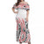 New Zealand Off Shoulder Long Dress Maori NZ Unique Red LT13 Women Red - Polynesian Pride