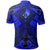 YAP Polo Shirt Blue Seal with Polynesian Tattoo - Polynesian Pride