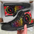 Chuuk State High Top Shoes - Tropical Hippie Style - Polynesian Pride