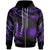 Marshall Islands Polynesian Zip Hoodie Polynesian Tattoo Purple Version Unisex Purple - Polynesian Pride