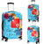 Wallis and Futuna Luggage Covers - Tropical Style Blue - Polynesian Pride