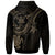 Niue Custom Hoodie Gold Turtle - Polynesian Pride