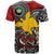 Papua New Guinea T shirt Custom Enga Of Papua New Guinea With Polynesian Patterns T shirt - Polynesian Pride