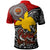 Papua New Guinea Polo Shirt Custom Emblem Of Papua New Guinea With Polynesian Patterns Polo Shirt - Polynesian Pride