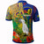 New Caledonia Pride Polo Shirt Custom New Caledonia National Emblem With Cagou and Hibiscus Polynesian Polo Shirt - Polynesian Pride