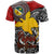 Papua New Guinea T shirt Custom Jiwaka Of Papua New Guinea With Polynesian Patterns T shirt - Polynesian Pride