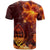 Guam Polynesian T Shirt Fire Hibiscus - Polynesian Pride