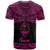 Guam Polynesian Custom T Shirt Guam Pride Pink Version - Polynesian Pride