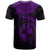 Tonga Polynesian T Shirt Tonga Waves (Purple) - Polynesian Pride