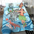 Pohnpei Bedding Set - Polynesian Girls With Shark - Polynesian Pride