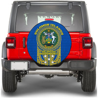 Solomon Islands Independence Anniversary 44th Years Spare Car Tire - LT12 - Polynesian Pride