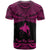 Papua New Guinea Polynesian Custom T Shirt Papua New Guinea Pride Pink Version - Polynesian Pride