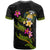 Nauru Polynesian Custom T Shirt Plumeria Tribal - Polynesian Pride