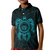 Hawaii Polynesian Polo Shirt Vintage Polynesian Turtle (Turquoise) - Polynesian Pride