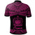 Samoa Polo Shirt Polynesian Tattoo Pink Version - Polynesian Pride