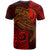 Yap T Shirt Red Shark Polynesian Tattoo - Polynesian Pride