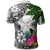 Wallis and Futuna Custom Polo Shirt White Turtle Plumeria Banana Leaf - Polynesian Pride