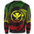 Hawaii Polynesian Custom Personalised Sweater - Reggae Tribal Wave - Polynesian Pride