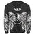 Yap Polynesian Custom Personalised Sweater - Spirit Style White - Polynesian Pride