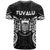 Tuvalu Polynesian Custom T Shirt Tuvaluan Spirit White - Polynesian Pride