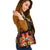 Yap Shoulder Handbag - Tribal Tuna Fish One Size Orange - Polynesian Pride