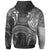 Samoa Hoodie Samoa Seal Wave Style (Black) - Polynesian Pride