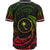 Chuuk Polynesian Baseball Shirt - Reggae Tribal Wave - Polynesian Pride