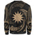 Nauru Polynesian Sweater - Gold Tribal Wave - Polynesian Pride