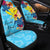 Hawaii Kanaka Maoli Car Seat Cover - Tropical Style Universal Fit Blue - Polynesian Pride