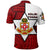 Kolisi Tonga Polo Shirt Mate Maa Tonga Red Original LT20 - Polynesian Pride