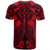 Kosrae T Shirts Red Seal with Polynesian Tattoo - Polynesian Pride